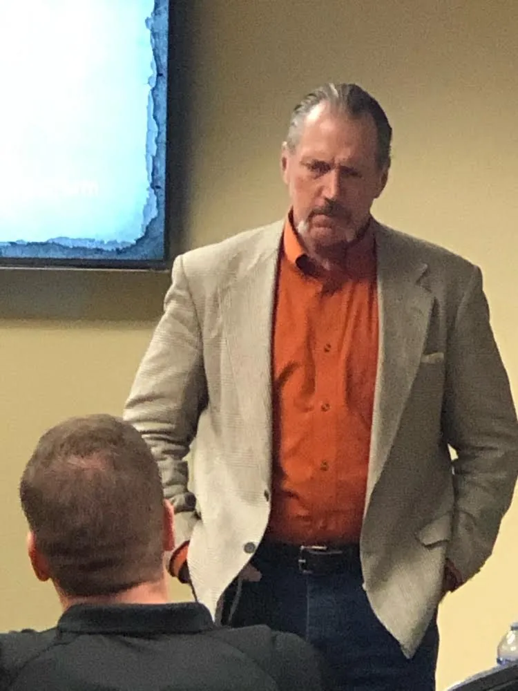 Otis McGregor leading a workshop